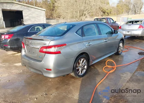 2013 Nissan Sentra Sr из США, поврежденный, VIN 3N1AB7AP2DL739840